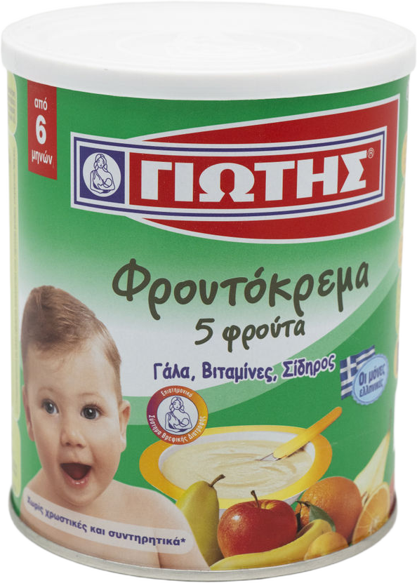 Jotis Babynahrung m. 5 Früchte 300g