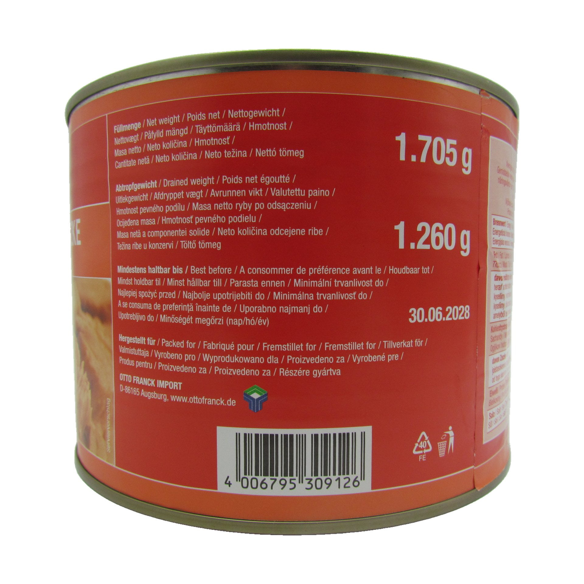 La Perla Thunfisch 1705 g