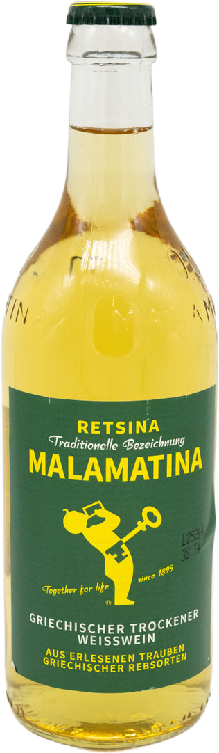 Malamatina Retsina Weißwein trocken 500 ml