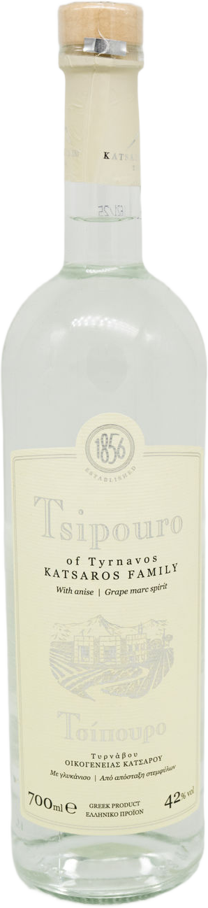 Tirnavou Tsipouro m. Anis 700 ml (weiß)