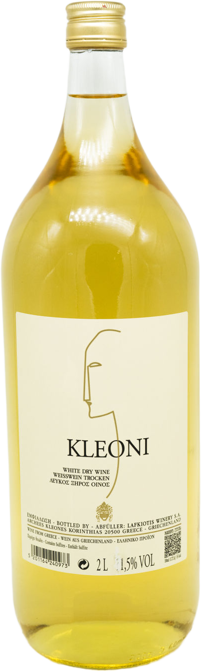 Lafkiotis Kleoni Weißwein trocken 2 L