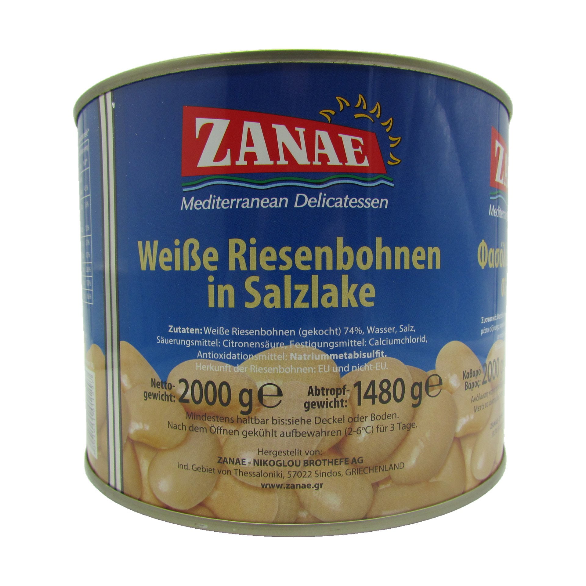 Zanae Gigantes natur 2000 g