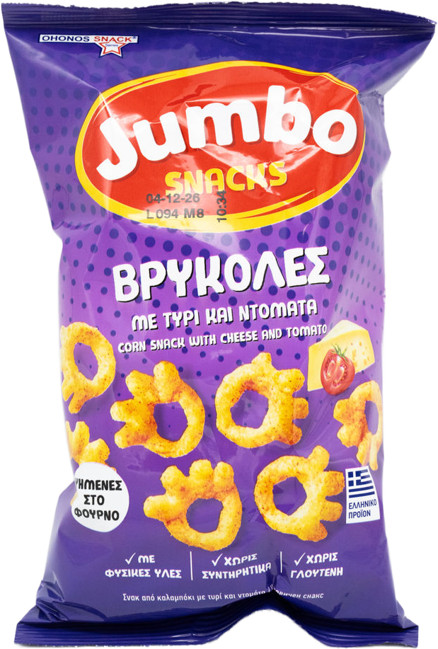 Jumbo Tomaten-Käsechips - Vrikoles 35 g